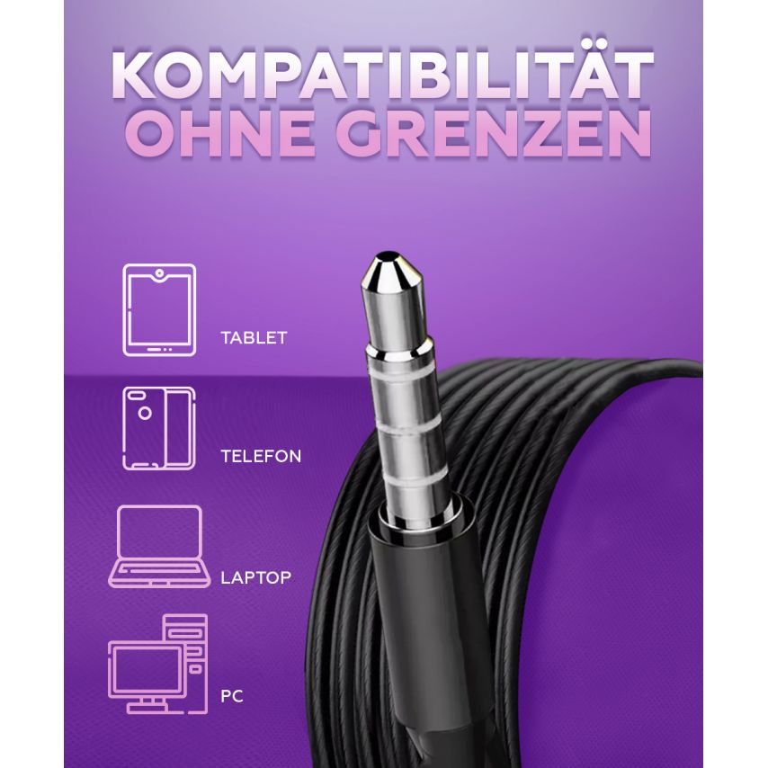 Kopfhörer WALKER H715 schwarz