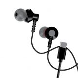 Earphones WALKER H725 with Type-C black