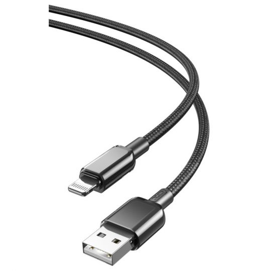 USB-Kabel XO NB249 Lightning Quick Charge 5A schwarz