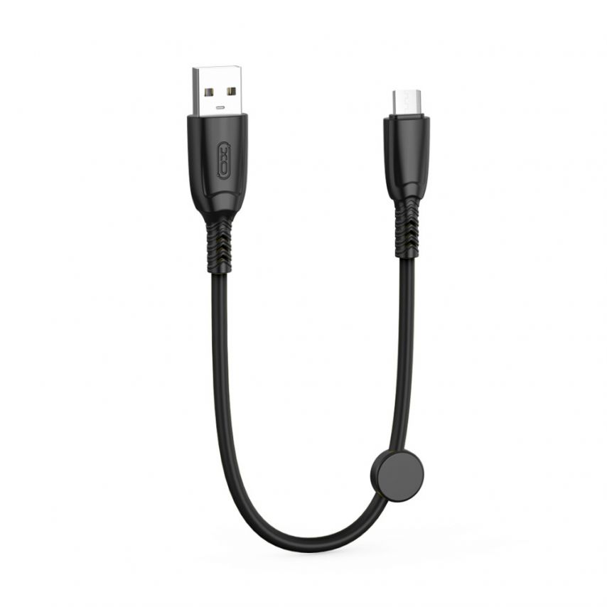 USB-Kabel XO NB247 Micro Quick Charge 6A 0.25m schwarz