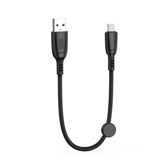 USB cable XO NB247 Type-C Quick Charge 6A 0.25m black