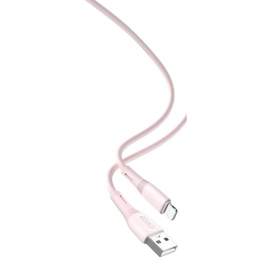 USB-Kabel XO NB225 Lightning rosa