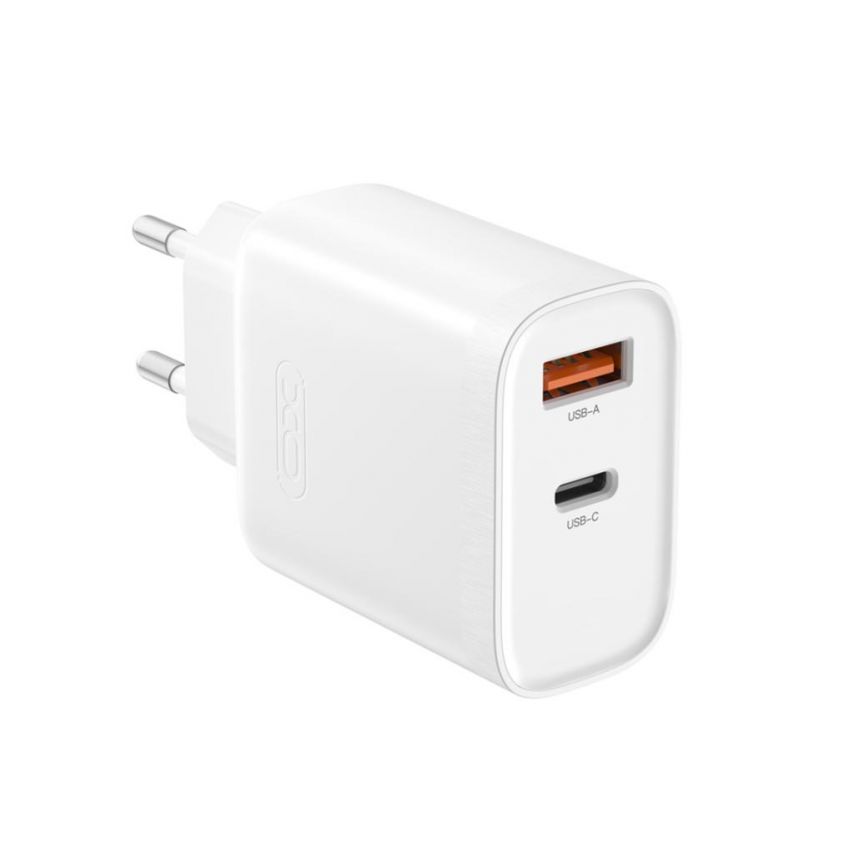 Network Charger (Adapter) XO L116 PD_30W / QC_18W white