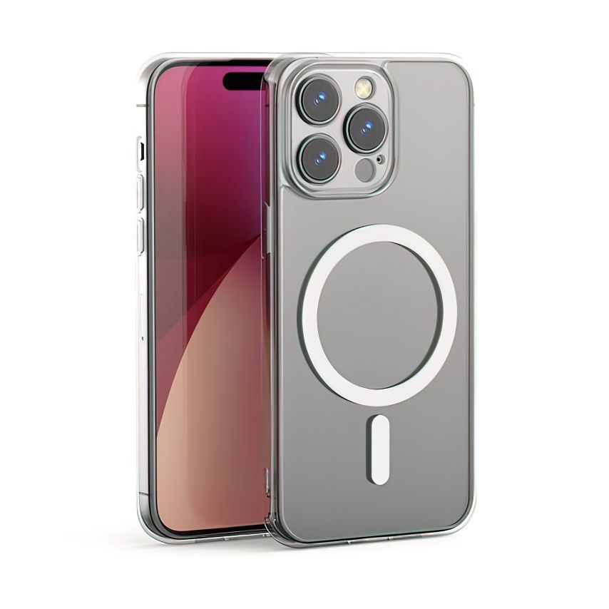 Case with MagSafe TPU+ABS XO K13B for Apple iPhone 15 Pro transparent