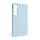 Case Full Silicone for Samsung Galaxy S23/S911 (2023) (05) light blue (without logo) - Buy for 2.60 € in Germany