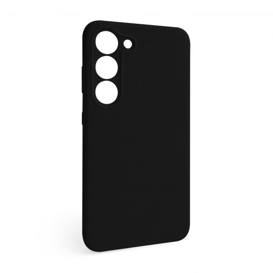 Case Full Silicone for Samsung Galaxy S23/S911 (2023) black (18) (without logo)