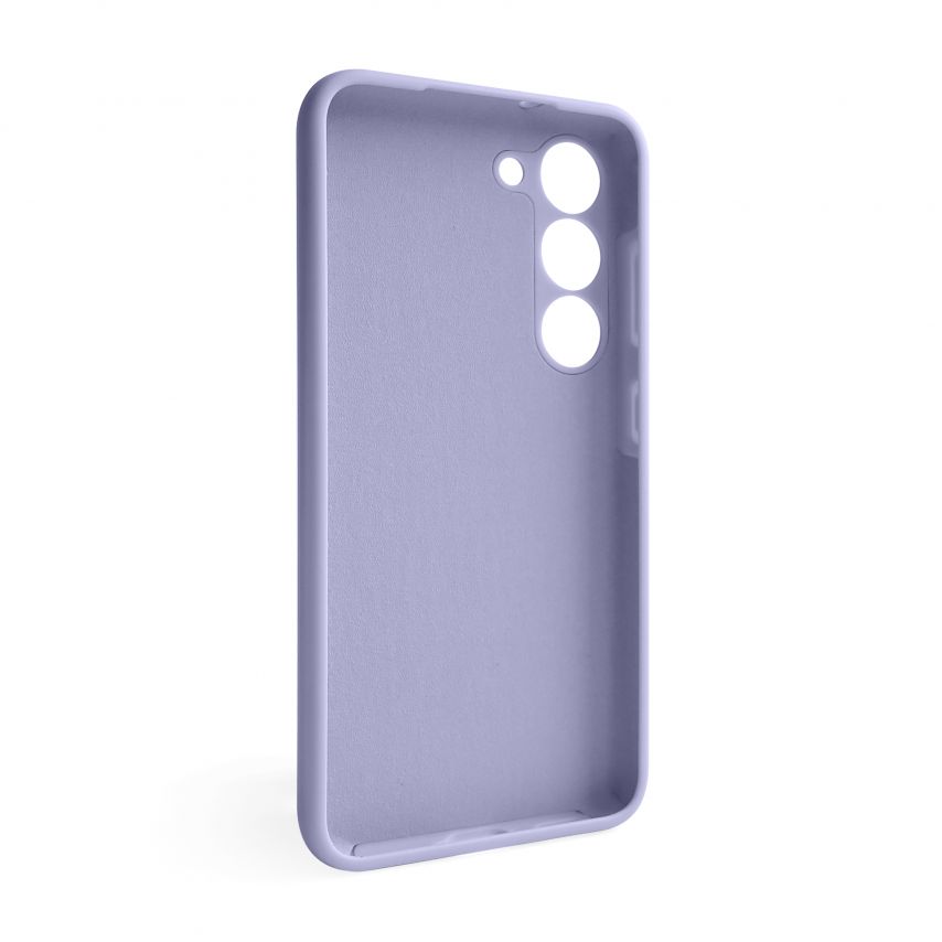 Hülle Full Silicone für Samsung Galaxy S23/S911 (2023) elegantes lila (26) (ohne Logo)