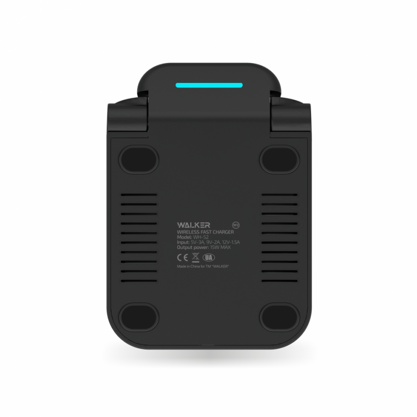 Kabelloses Ladegerät WALKER WH-52 schwarz