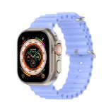 Strap for Apple Watch Ultra Ocean Band silicone 38/40/41mm L lilac (14) - Buy for 2.28 € in Germany