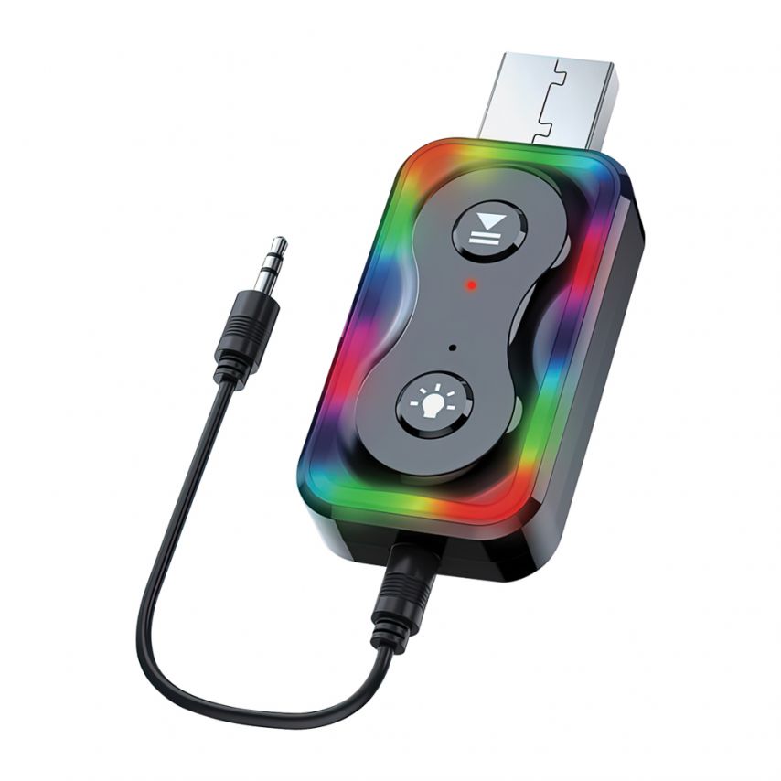 Kabelloser Audioempfänger WALKER BTA-320 Car Receiver - AUX 3.5mm Bluetooth schwarz