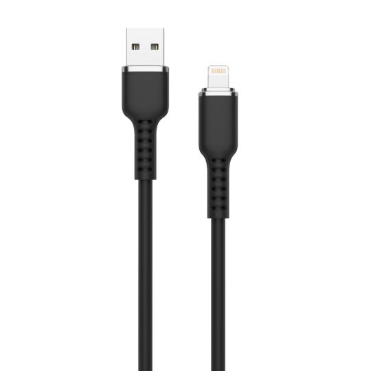 USB-Kabel WALKER C795 Lightning schwarz