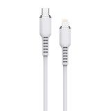 Cable WALKER C795 Type-C to Lightning white