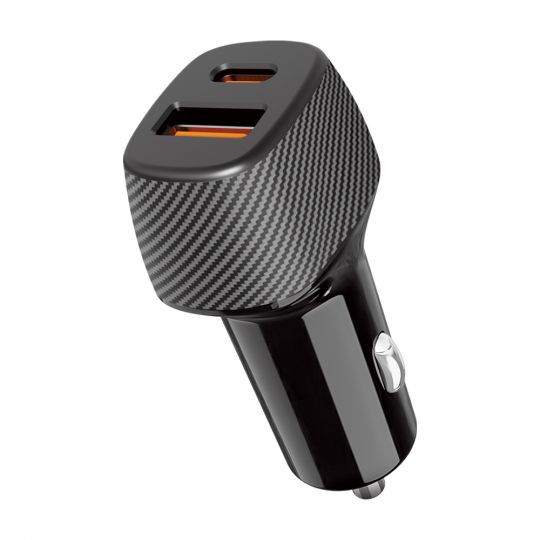 Car Charger (Adapter) WALKER WCR-35 QC3.0_18W / PD_30W / 48W Max black