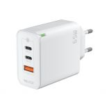 Network Charger (Adapter) WALKER WH-45 65W GAN PD1_65W / PD2_30W / QC3.0_18W white - Buy for 14.30 € in Germany