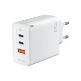 Netzladegerät (Adapter) WALKER WH-45 65W GaN PD1_65W / PD2_30W / QC3.0_18W weiß