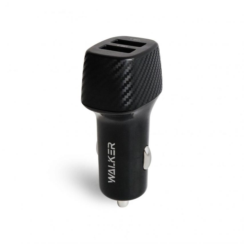 Autoladegerät (Adapter) WALKER WCR-33 QC3.0 2USB / 36W schwarz