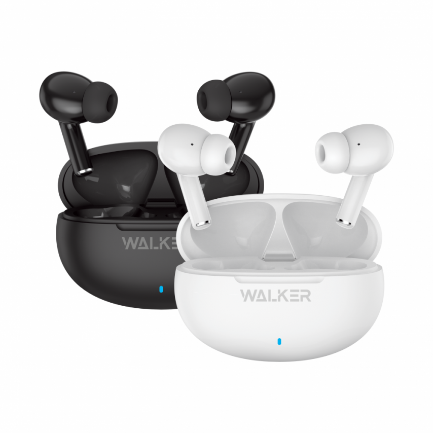 Bluetooth Earphones WALKER WTS-60 ENC white