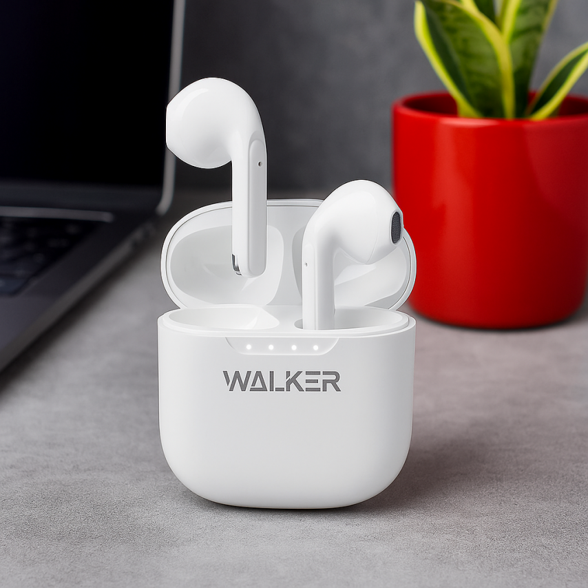 Bluetooth Earphones WALKER WTS-33 white