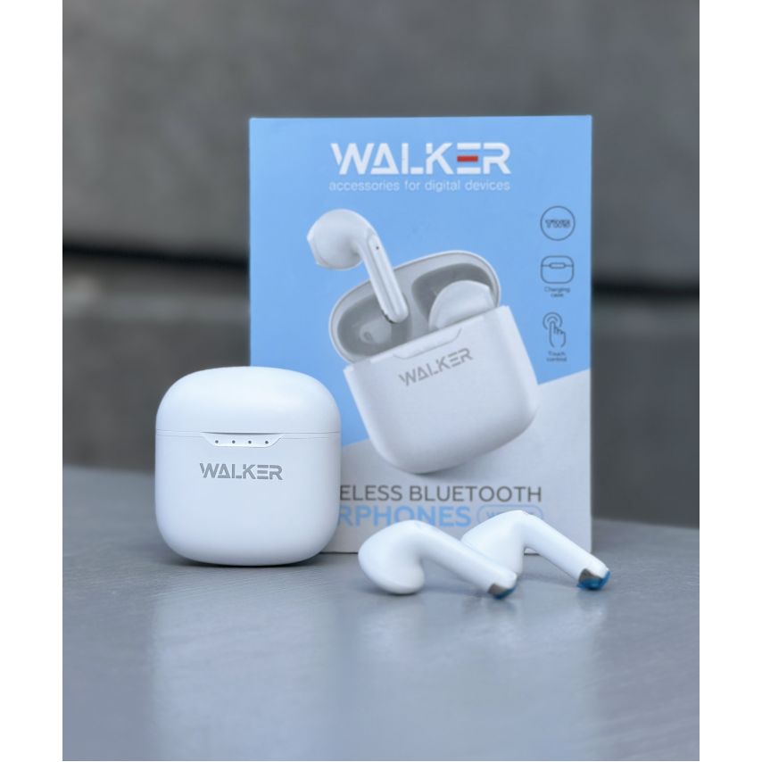 Bluetooth Earphones WALKER WTS-33 white