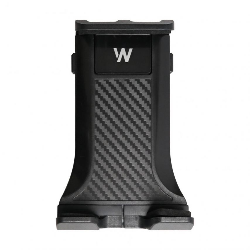 Support de voiture WALKER CX-025 pour téléphone/tablette dans la grille de ventilation et sur l’appui-tête noir