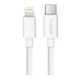 Kabel WALKER C860 Type-C - Lightning weiß