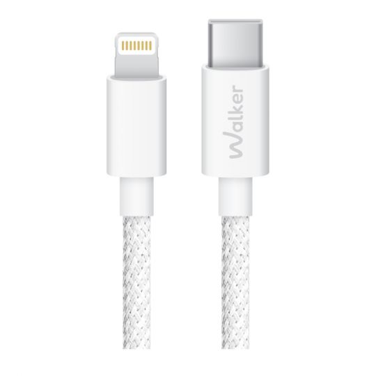 Kabel WALKER C860 Type-C - Lightning weiß - Kaufen Sie für 2.60 € in Deutschland
