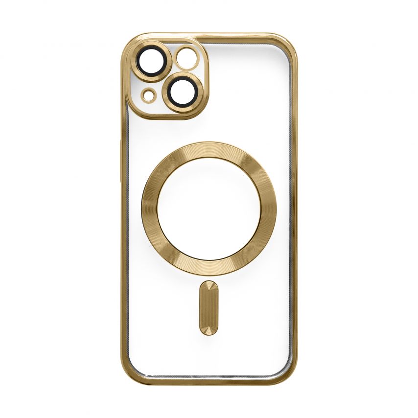 Case with MagSafe for Apple iPhone 14 gold (3)