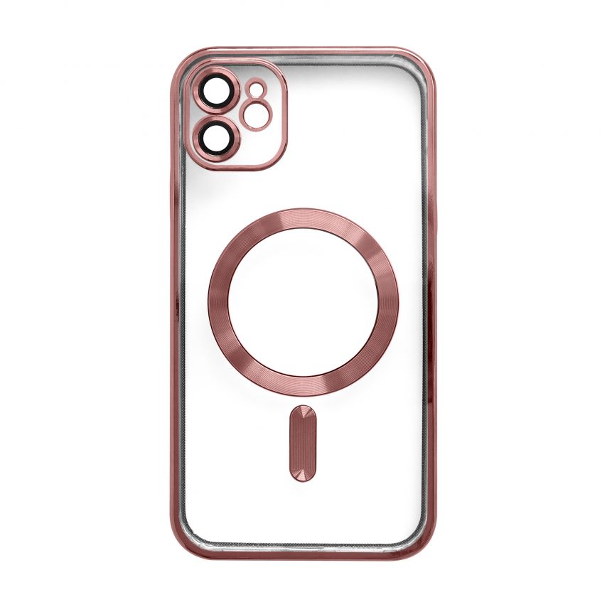 Hülle mit MagSafe für Apple iPhone 11 rose gold (06)