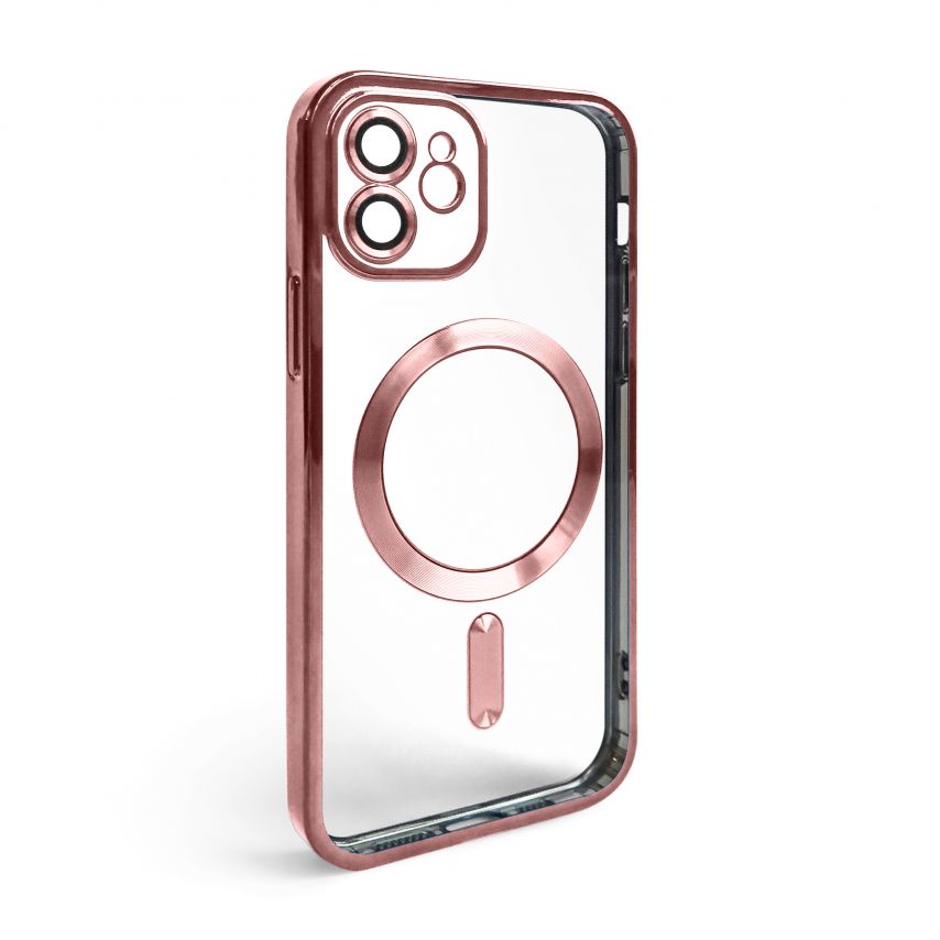 Hülle mit MagSafe für Apple iPhone 12 rose gold (06)