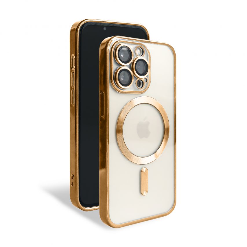 Case with MagSafe for Apple iPhone 13 Pro gold (3)