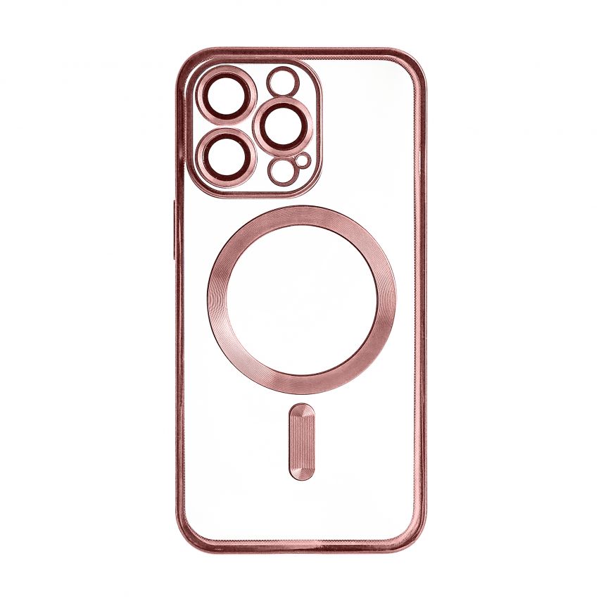 Hülle mit MagSafe für Apple iPhone 13 Pro rose gold (06)