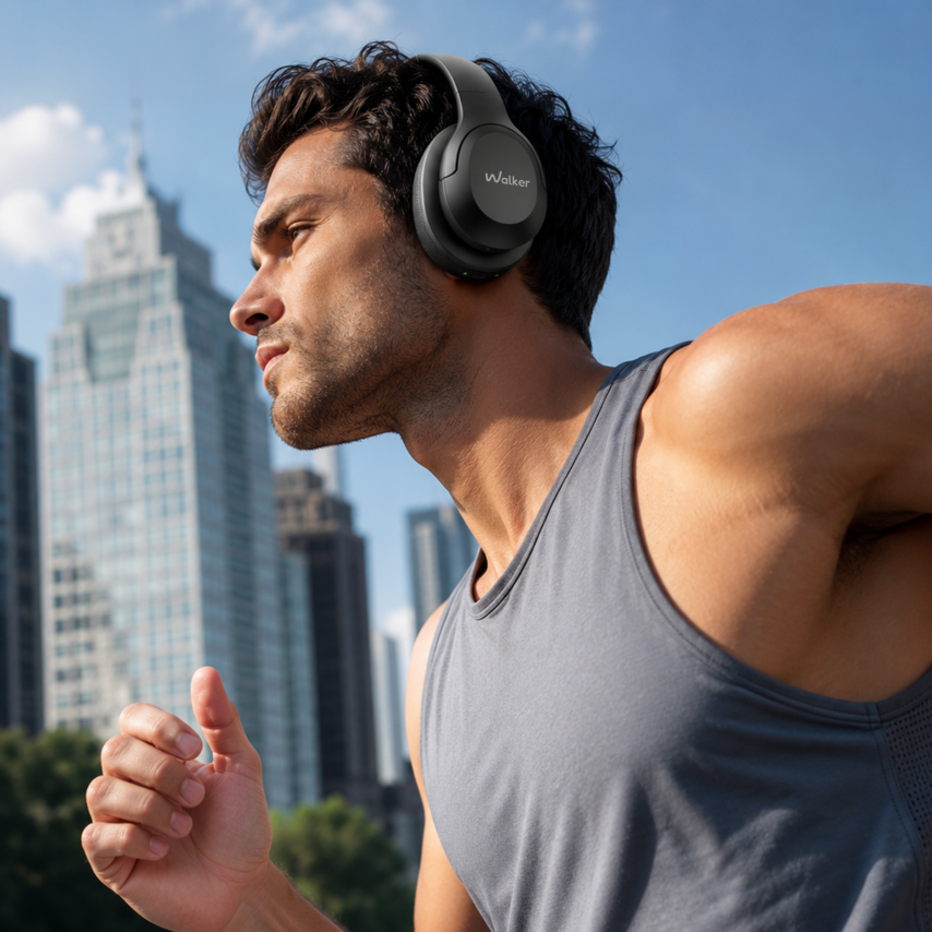 Casque Bluetooth WALKER BIG WBT-75 noir