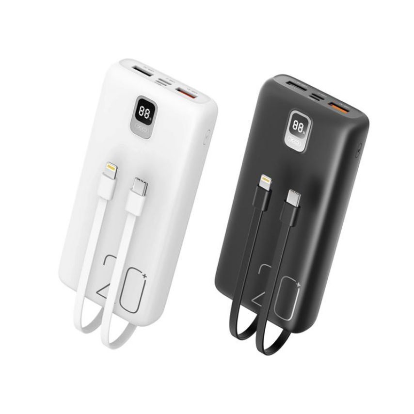 Power Bank XO PR185 20000mAh mit Anzeige weiß