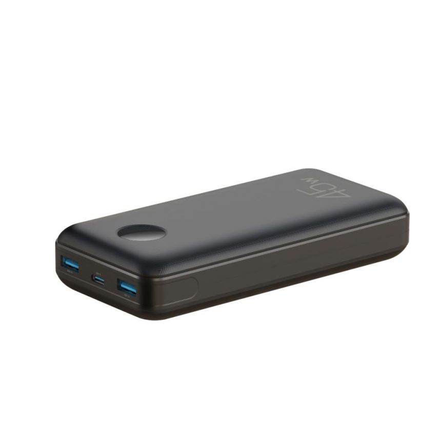 Power Bank XO PR203 20000mAh mit Anzeige schwarz