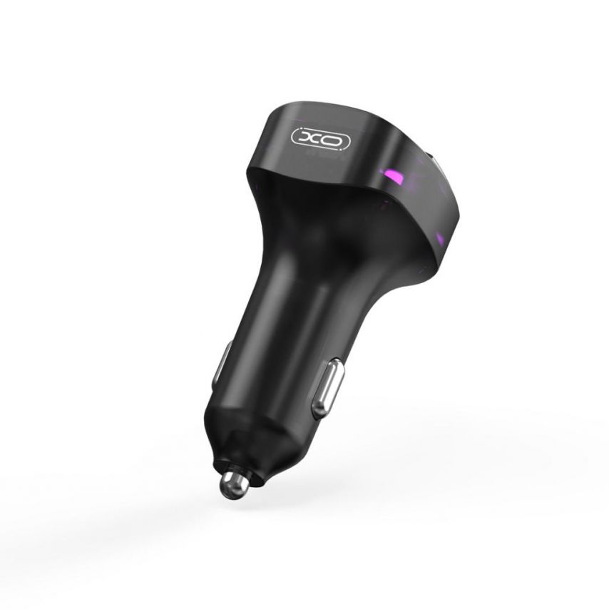 Autoladegerät (Adapter) - FM-Transmitter XO BCC12 PD / USB / 3.1A schwarz