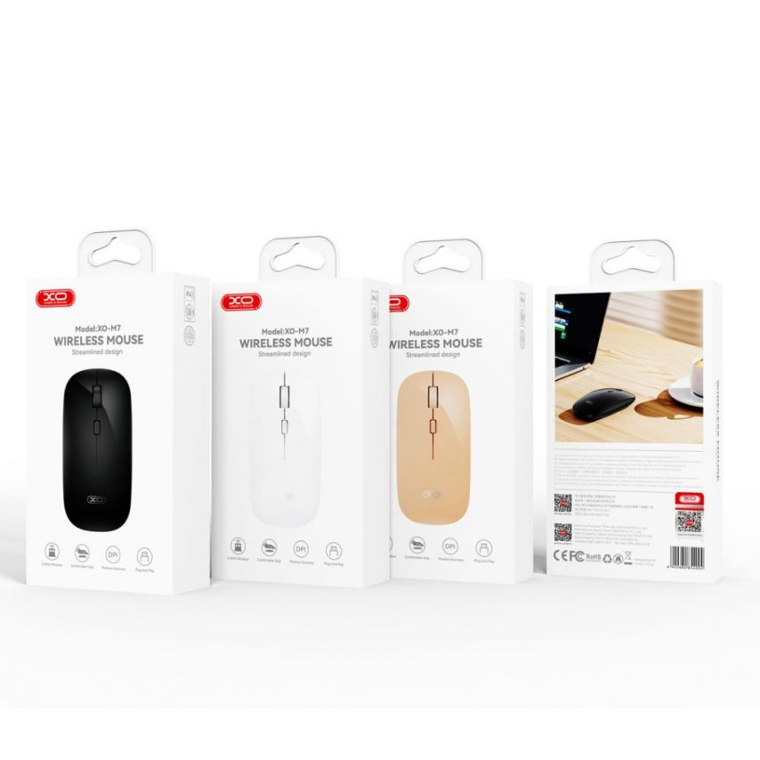 Wireless Mouse XO M7 pink
