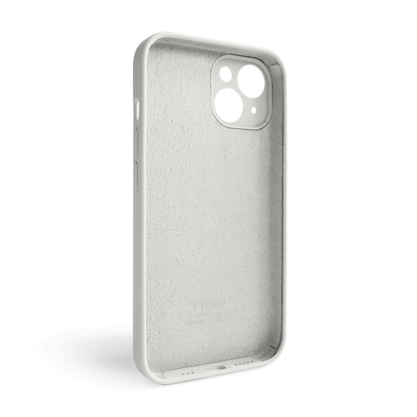 Case Full Silicone for Apple iPhone 15 (11) stone closed camera (without logo)