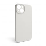 Case Full Silicone for Apple iPhone 15 (11) stone closed camera (without logo)