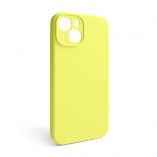 Case Full Silicone for Apple iPhone 15 flash lime (41) closed camera (without logo) - Buy for 2.50 € in Germany