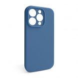 Case Full Silicone for Apple iPhone 15 Pro (20) navy blue closed camera (without logo) - Buy for 2.50 € in Germany