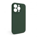 Case Full Silicone for Apple iPhone 15 Pro atrovirens green (54) closed camera (without logo) - Buy for 2.50 € in Germany