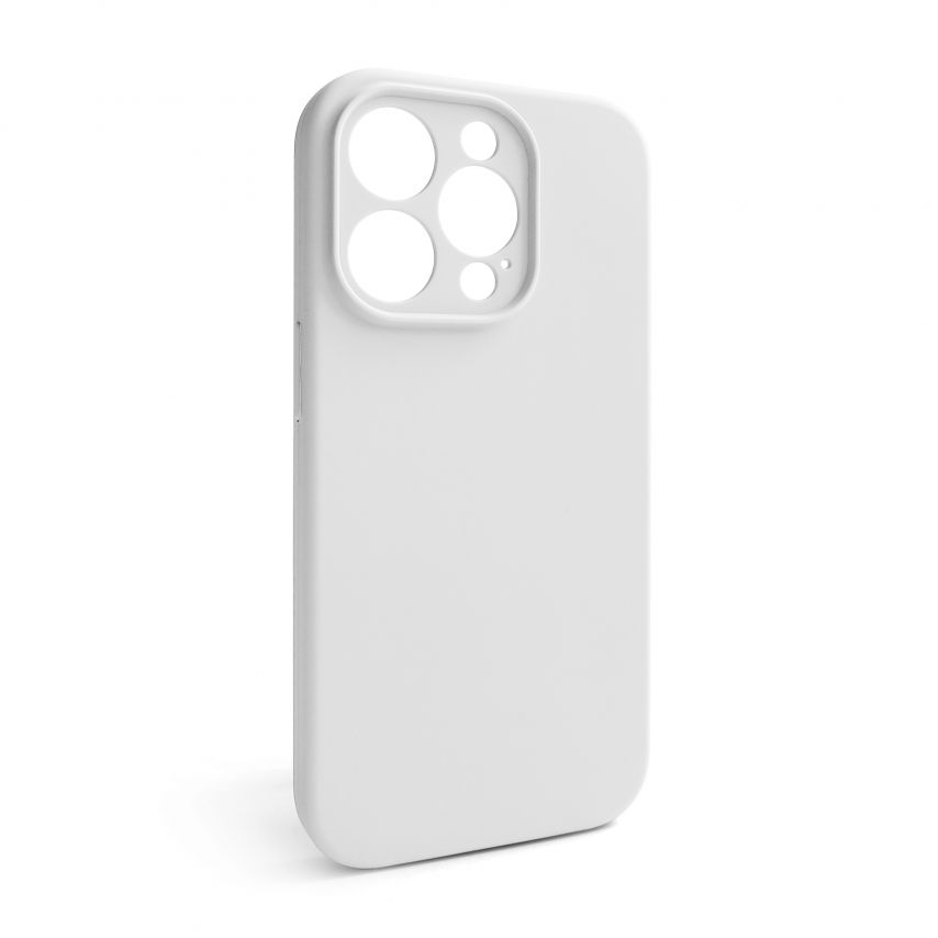 Case Full Silicone for Apple iPhone 15 Pro (11) stone closed camera (without logo)