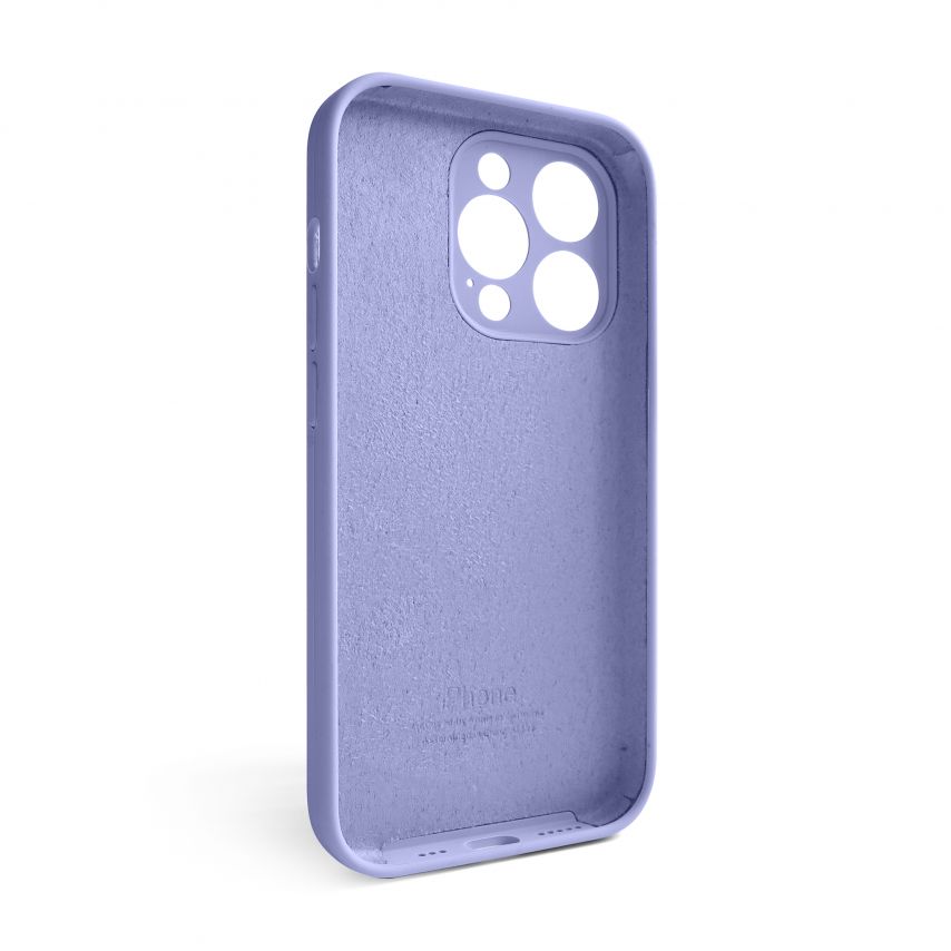 Case Full Silicone for Apple iPhone 15 Pro lilac (39) closed camera (without logo)