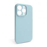 Case Full Silicone for Apple iPhone 15 Pro sky blue (58) closed camera (without logo) - Buy for 2.50 € in Germany