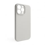 Hülle Full Silicone für Apple iPhone 15 Pro Max (11) stein geschlossen Kamera (ohne Logo) - Kaufen Sie für 2.50 € in Deutschland