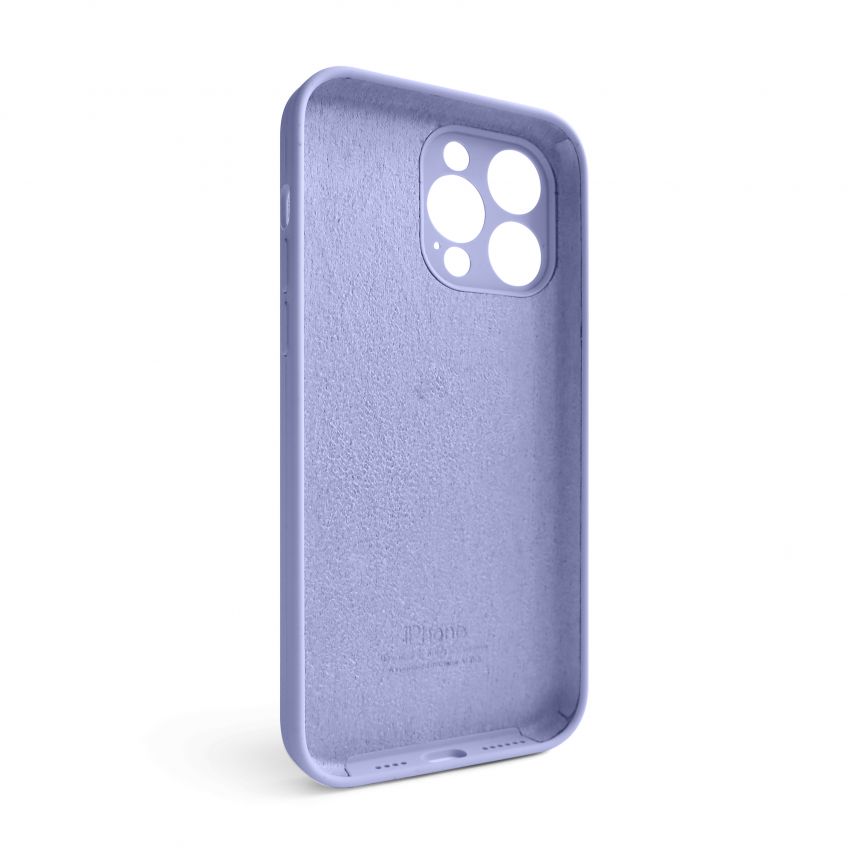 Case Full Silicone for Apple iPhone 15 Pro Max lilac (39) closed camera (without logo)