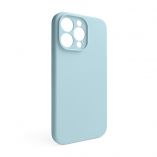 Hülle Full Silicone für Apple iPhone 15 Pro Max himmelblau (58) geschlossen Kamera (ohne Logo) - Kaufen Sie für 2.50 € in Deutschland