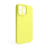 Case Full Silicone for Apple iPhone 15 Pro Max flash lime (41) closed camera (without logo) - Buy for 2.50 € in Germany