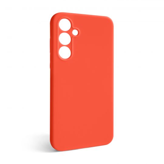 Hülle Full Silicone für Samsung Galaxy A35 5G/A356 (2023) orange (13) (ohne Logo)