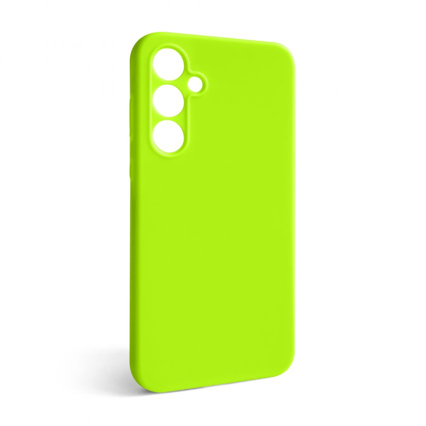 Case Full Silicone for Samsung Galaxy A35 5G/A356 (2023) fluorescent green (39) (without logo)